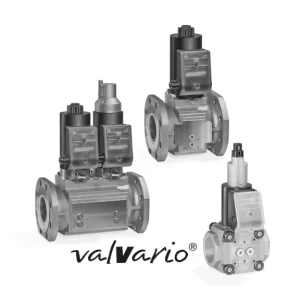 Válvulas solenóides VAS-VCS para gás