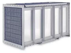 Trocador de calor sinusoidal exotérmico